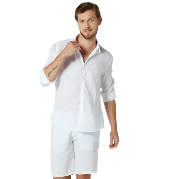 CAMISA PENGUIN LINHO ML BPWF0018