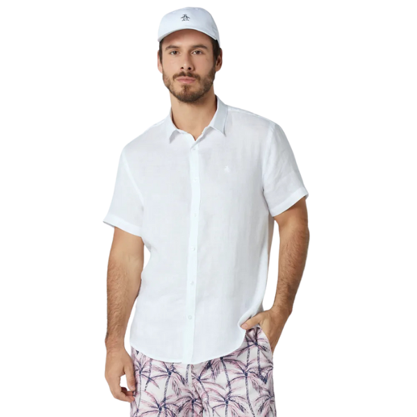 CAMISA PENGUIN LINHO MC BPWF0017